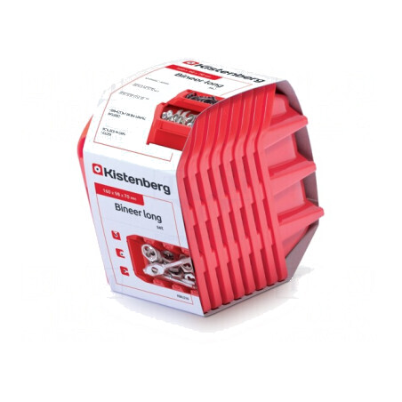 Cuvă roșie lungă 160x98x70mm 8buc KBILS16 BINEER | Electronic-mag.ro | Componente Electronice