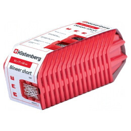 Cuvă roşie scurtă 92x77x60mm 16buc KBISS10 BINEER | Electronic-mag.ro | Componente Electronice