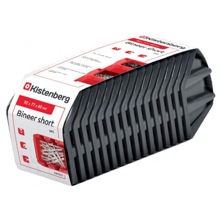 Cuvă neagră scurtă 92x77x60mm 16buc KBISS10 BINEER | Electronic-mag.ro | Componente Electronice