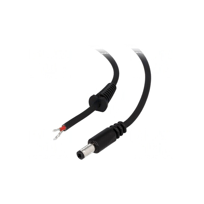 Cablu DC 5,5/2,5 mm 2x1mm² cu mufă drept negru 1,5m | Electronic-mag.ro | Componente Electronice Cablu DC 5,5/2,5 mm 2x1mm² cu mufă drept negru 1,5m | Electronic-mag.ro | Componente Electronice