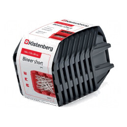Container cuvă neagră scurtă 144x118x84mm 8 buc KBISS15 | Electronic-mag.ro | Componente Electronice