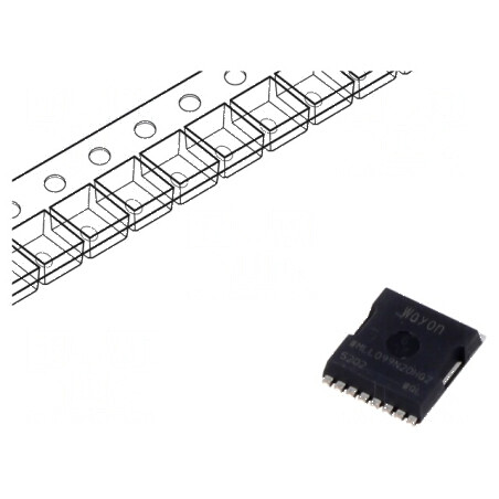 Tranzistor N-MOSFET unipolar TOLL | Electronic-mag.ro | Componente Electronice