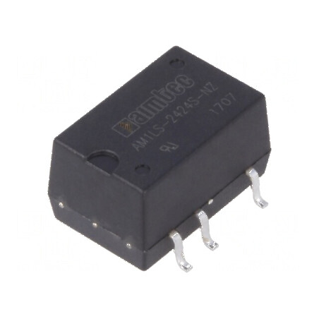 Convertor DC/DC 1W 21,6-26,4V la 24VDC 42mA SMT | Electronic-mag.ro | Componente Electronice