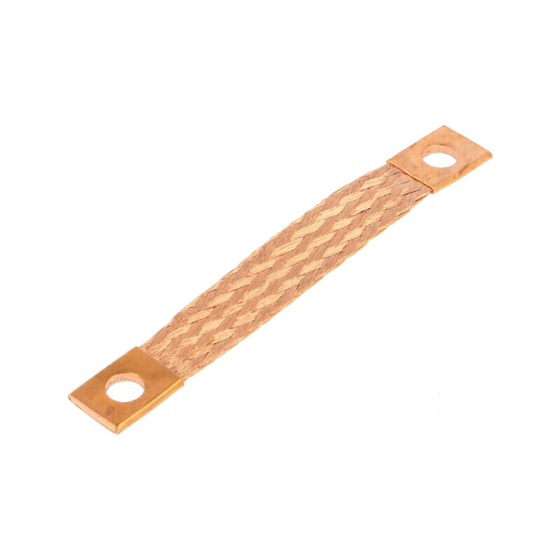 Trese bandă de împământare 16mm² Ø1: 9mm Ø2: 9mm L: 100mm - produs electric | Electronic-mag.ro | Componente Electronice Trese bandă de împământare 16mm² Ø1: 9mm Ø2: 9mm L: 100mm - produs electric | Electronic-mag.ro | Componente Electronice