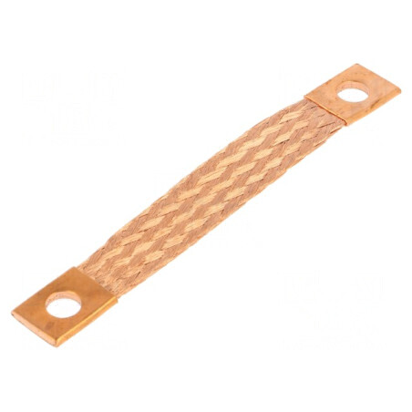 Trese bandă de împământare 16mm² Ø1: 9mm Ø2: 9mm L: 100mm - produs electric | Electronic-mag.ro | Componente Electronice