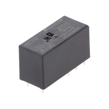 Releu electromagnetic DPDT 24VDC 8A 250VAC RT2 | Electronic-mag.ro | Componente Electronice