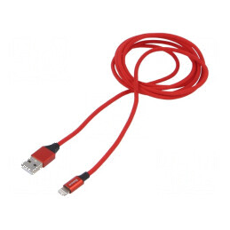Cablu USB 2.0 Apple Lightning la USB A High Speed | Electronic-mag.ro | Componente Electronice