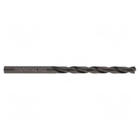 Burghiu metal HSS Ø 4,4mm L 126mm oţel rapid MAYKESTAG | Electronic-mag.ro | Componente Electronice
