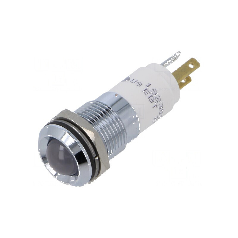 Lampă LED de control 24VDC cu clipire roşie/verde Ø14mm | Electronic-mag.ro | Componente Electronice Lampă LED de control 24VDC cu clipire roşie/verde Ø14mm | Electronic-mag.ro | Componente Electronice