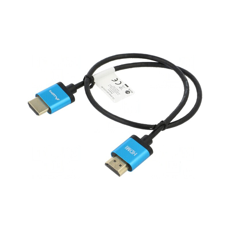 Cablu HDMI 2.0 slim 0,5m PVC - mufă din ambele părţi | Electronic-mag.ro | Componente Electronice Cablu HDMI 2.0 slim 0,5m PVC - mufă din ambele părţi | Electronic-mag.ro | Componente Electronice