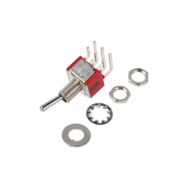 Comutator basculant DPDT ON-ON 5A 125VAC 28VDC 10mΩ | Electronic-mag.ro | Componente Electronice