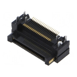 Conector PCB-PCB tată 40 PIN 0,8mm FX18 aurit SMT H: 9,5mm | Electronic-mag.ro | Componente Electronice