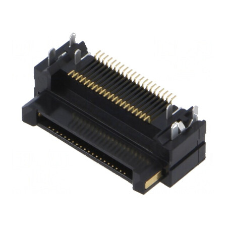 Conector PCB-PCB tată 40 PIN 0,8mm FX18 aurit SMT H: 9,5mm | Electronic-mag.ro | Componente Electronice