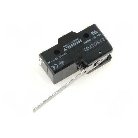 Microîntrerupător SNAP ACTION 20A 250VAC SPDT IP40 cu manetă | Electronic-mag.ro | Componente Electronice