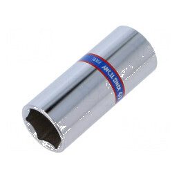 Cap tubular HEX 15mm 1/4 50mm 6-puncte | Electronic-mag.ro | Componente Electronice
