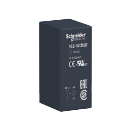 Releu electromagnetic SPDT 12VDC 12A 250VAC RSB | Electronic-mag.ro | Componente Electronice