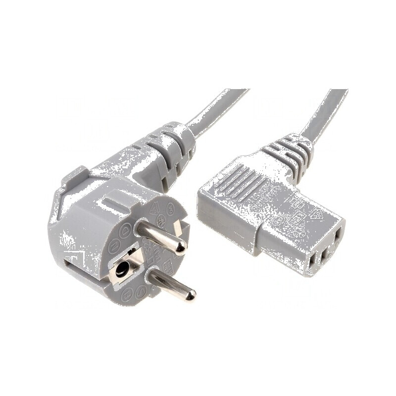 Cablu 3x1mm2 CEE 7/7 ştecăr unghi IEC C13 mamă 90° | Electronic-mag.ro | Componente Electronice Cablu 3x1mm2 CEE 7/7 ştecăr unghi IEC C13 mamă 90° | Electronic-mag.ro | Componente Electronice