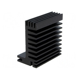 Radiator extrudat TO220 negru 50mm x 55mm x 31mm 5,8K/W | Electronic-mag.ro | Componente Electronice