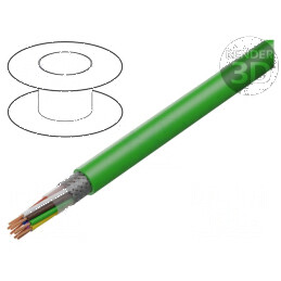 Cablu de codificare hibrid ÖLFLEX® SERVO FD 798 CP verde | Electronic-mag.ro | Componente Electronice