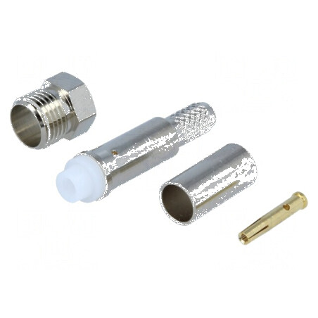 Conector FME mamă drept B9907 pentru cabluri KX15, RG141, RG58C/U, URM43 | Electronic-mag.ro | Componente Electronice