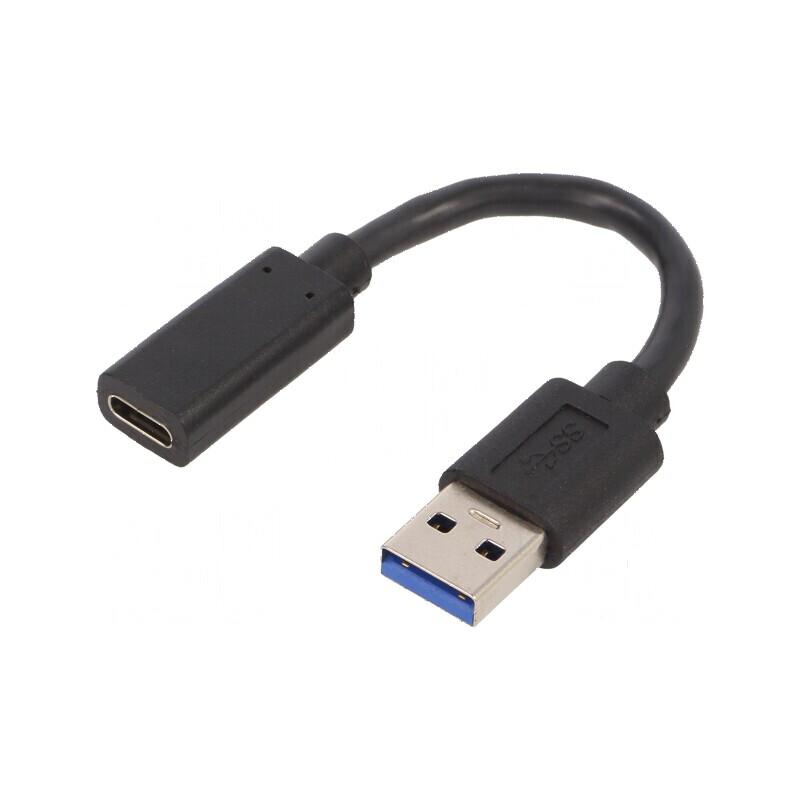 Adaptor USB 3.1 A la C, 0,1m, negru | Electronic-mag.ro | Componente Electronice Adaptor USB 3.1 A la C, 0,1m, negru | Electronic-mag.ro | Componente Electronice