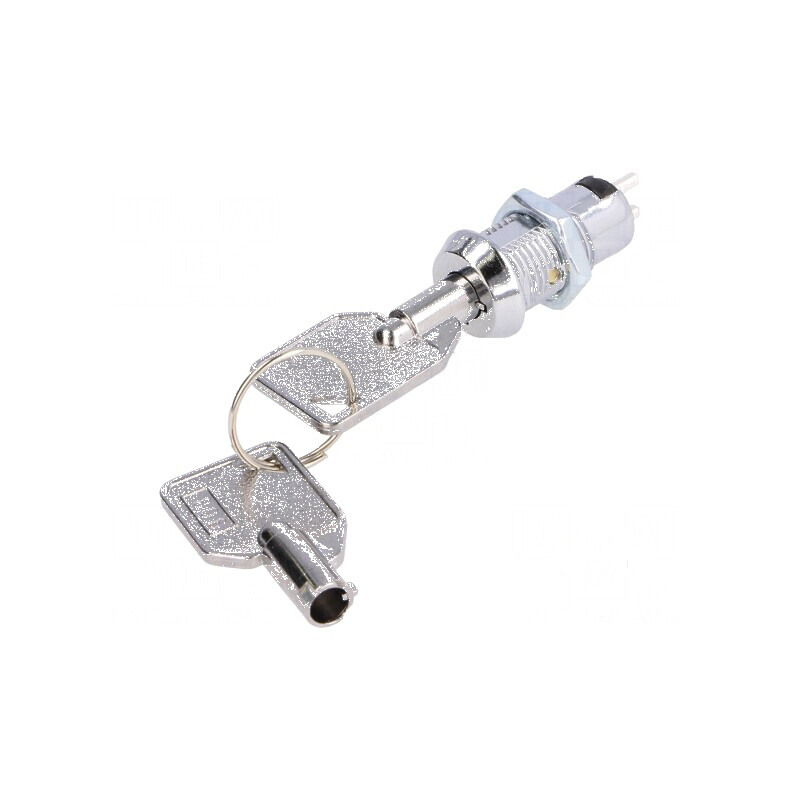 Comutator întrerupător cu cheie Poz.i stab 2 Pini SPST 90° | Electronic-mag.ro | Componente Electronice Comutator întrerupător cu cheie Poz.i stab 2 Pini SPST 90° | Electronic-mag.ro | Componente Electronice
