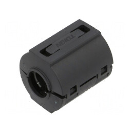 Miez ferit pe cablu rotund Mat MnZn 31,5mm x 38mm | Electronic-mag.ro | Componente Electronice