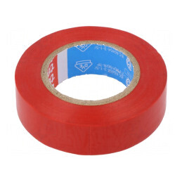 Bandă electroizolantă roșie 50mm x 25m, grosime 0,15mm, max. 90°C | Electronic-mag.ro | Componente Electronice