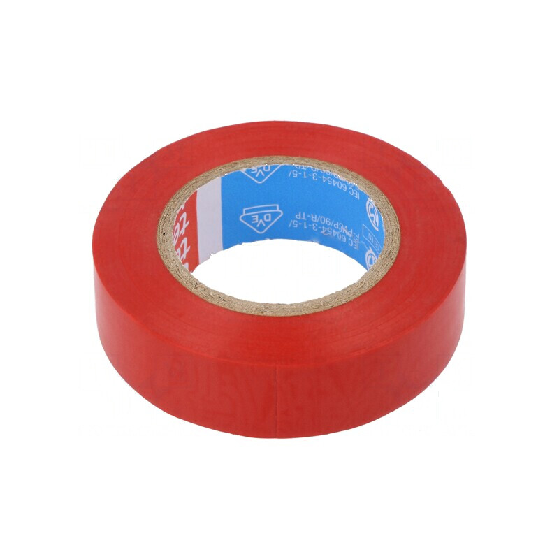 Bandă electroizolantă roșie 50mm x 25m, grosime 0,15mm, max. 90°C | Electronic-mag.ro | Componente Electronice Bandă electroizolantă roșie 50mm x 25m, grosime 0,15mm, max. 90°C | Electronic-mag.ro | Componente Electronice