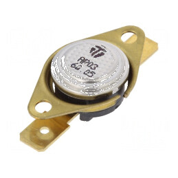 Termostat SPST-NC 60°C 16A 250VAC cu terminali 6,3mm | Electronic-mag.ro | Componente Electronice
