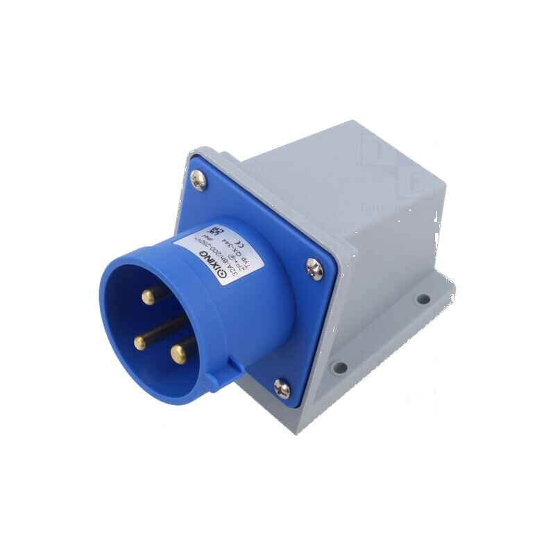 Conector alimentare AC 32A IEC 60309 IP44 soclu tată PIN 3 | Electronic-mag.ro | Componente Electronice Conector alimentare AC 32A IEC 60309 IP44 soclu tată PIN 3 | Electronic-mag.ro | Componente Electronice