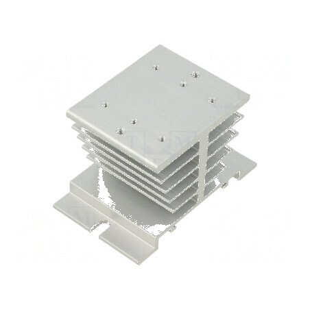 Radiator extrudat din aluminiu 80mm x 50mm x 50mm | Electronic-mag.ro | Componente Electronice