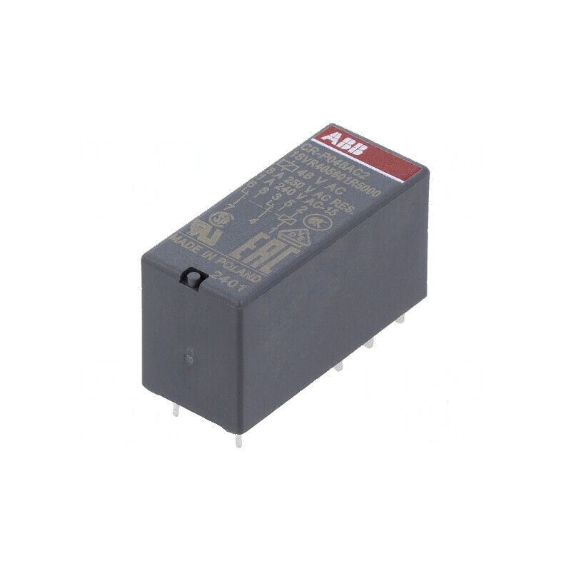 Releu electromagnetic DPDT 48VAC 8A 250VAC | Electronic-mag.ro | Componente Electronice Releu electromagnetic DPDT 48VAC 8A 250VAC | Electronic-mag.ro | Componente Electronice