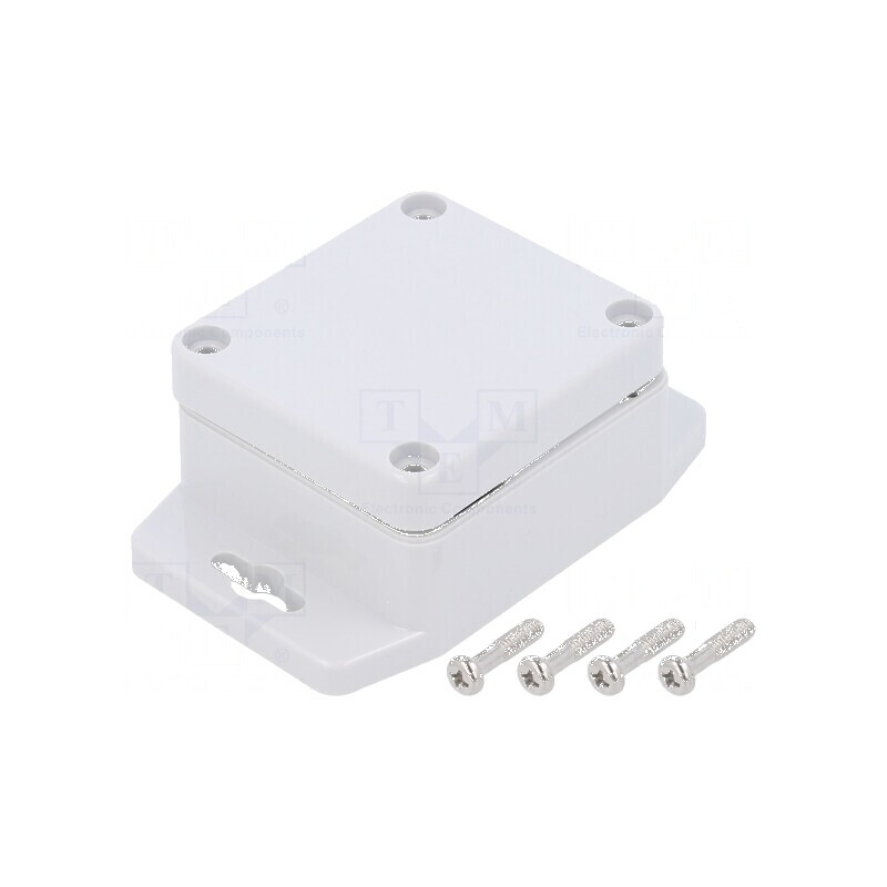 Carcasă universală 58mm x 64mm x 35mm cu lame de fixare | Electronic-mag.ro | Componente Electronice Carcasă universală 58mm x 64mm x 35mm cu lame de fixare | Electronic-mag.ro | Componente Electronice
