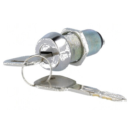 Comutator întrerupător cu cheie Poz.i stab 2 pini SPST 90° | Electronic-mag.ro | Componente Electronice