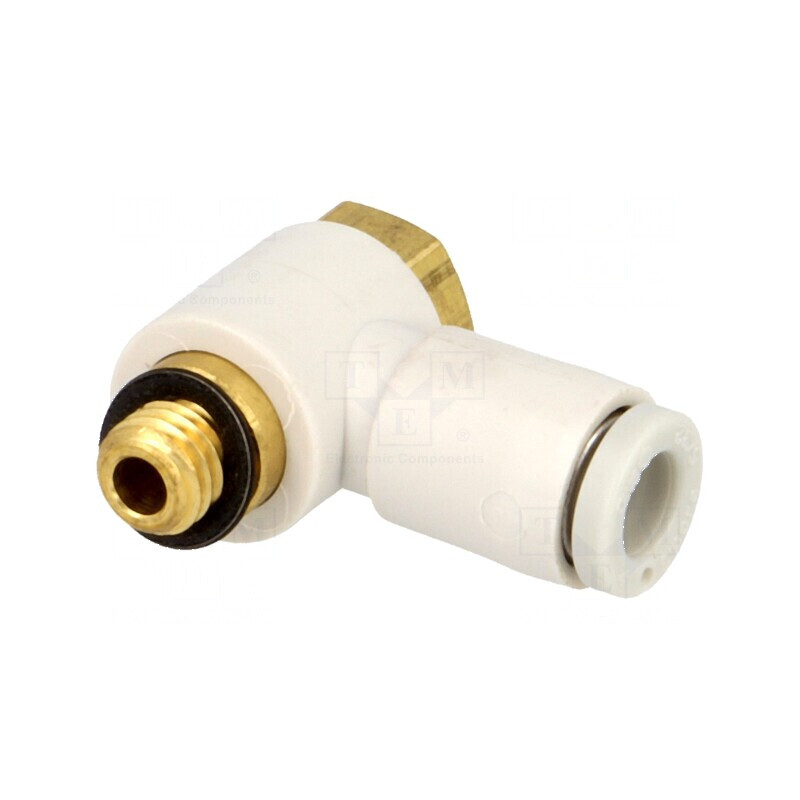 Racord push-in filet M5 unghi 90° 1÷10bar | Electronic-mag.ro | Componente Electronice Racord push-in filet M5 unghi 90° 1÷10bar | Electronic-mag.ro | Componente Electronice