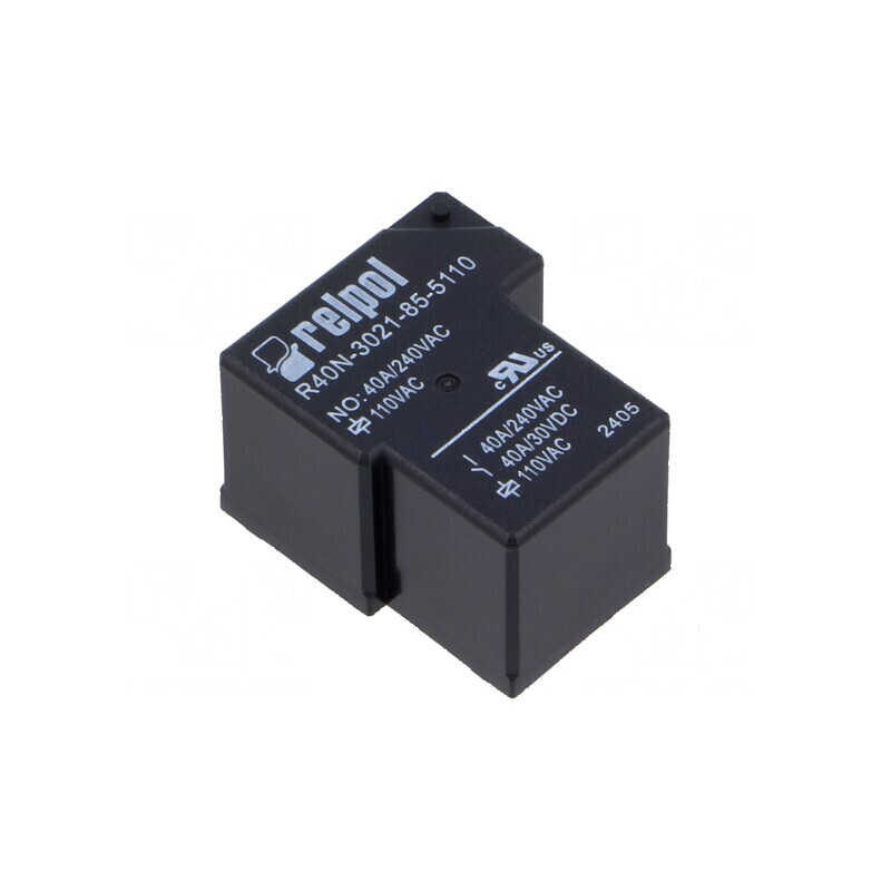 Releu electromagnetic SPST-NO 110VAC 40A R40N PCB | Electronic-mag.ro | Componente Electronice