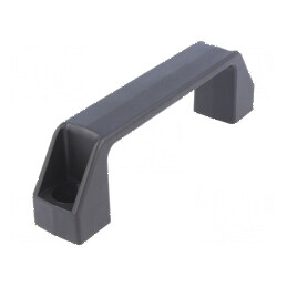 Suport tehnopolimer PA neagră 41mm x 142mm x 26mm F2 2,5kN | Electronic-mag.ro | Componente Electronice