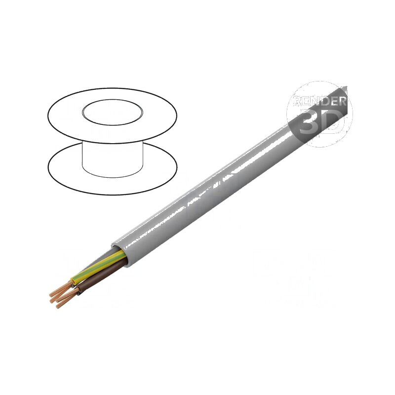 Cablu BiT 750 3G4mm2 neecranat 450V, 750V cu litat gri | Electronic-mag.ro | Componente Electronice Cablu BiT 750 3G4mm2 neecranat 450V, 750V cu litat gri | Electronic-mag.ro | Componente Electronice