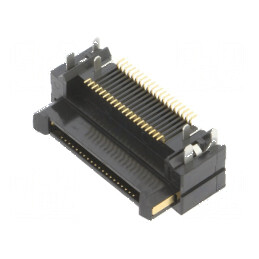 Conector PCB-PCB tată PIN 40 0,8mm H 9,5mm FX18 aurit SMT | Electronic-mag.ro | Componente Electronice