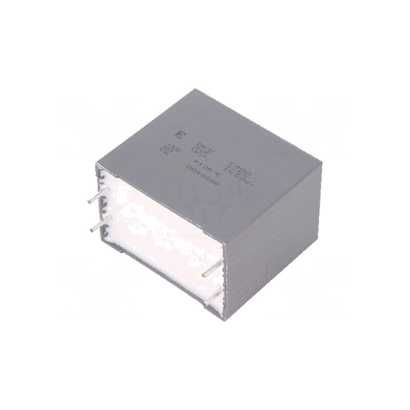 Condensator polipropilenă DC-Link 8uF 6mΩ THT ±5% | Electronic-mag.ro | Componente Electronice Condensator polipropilenă DC-Link 8uF 6mΩ THT ±5% | Electronic-mag.ro | Componente Electronice