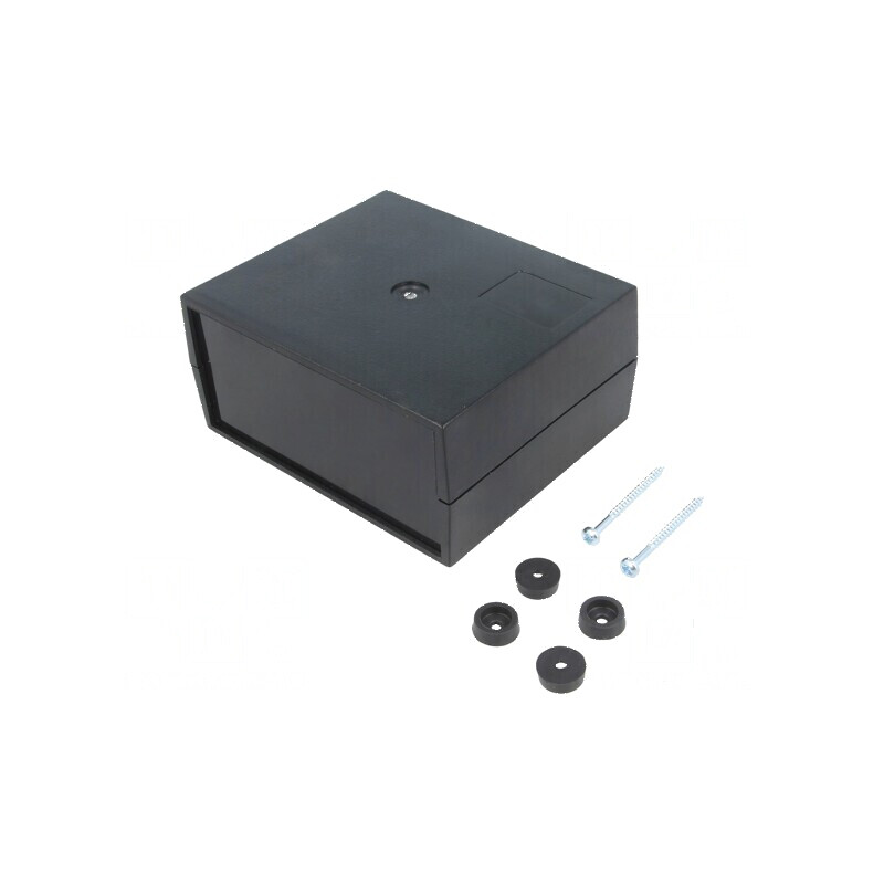 Carcasă alimentator ABS neagră 100mm x 120mm x 56mm | Electronic-mag.ro | Componente Electronice Carcasă alimentator ABS neagră 100mm x 120mm x 56mm | Electronic-mag.ro | Componente Electronice