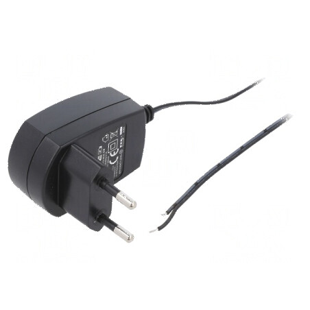 Alimentator plug-in 12VDC 0,3A 3,6W pulsatoriu | Electronic-mag.ro | Componente Electronice