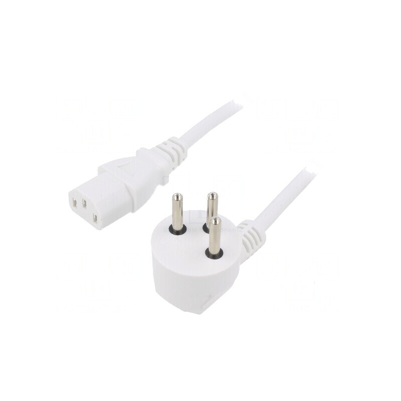 Cablu IEC C13 3x1mm2 mamă IS1-16P PVC unghi | Electronic-mag.ro | Componente Electronice Cablu IEC C13 3x1mm2 mamă IS1-16P PVC unghi | Electronic-mag.ro | Componente Electronice