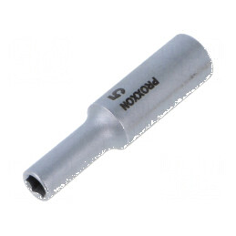 Cap HEX tubular 5mm 1/4" cu 6 puncte | Electronic-mag.ro | Componente Electronice
