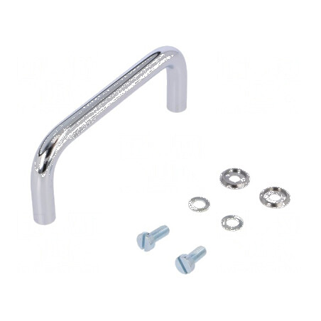 Suport oţel cromat 43mm H x 14mm W cu manetă | Electronic-mag.ro | Componente Electronice