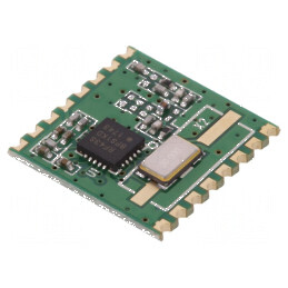 Modul RF emiţător FM 868MHz SPI 1,8÷3,6VDC SMD | Electronic-mag.ro | Componente Electronice