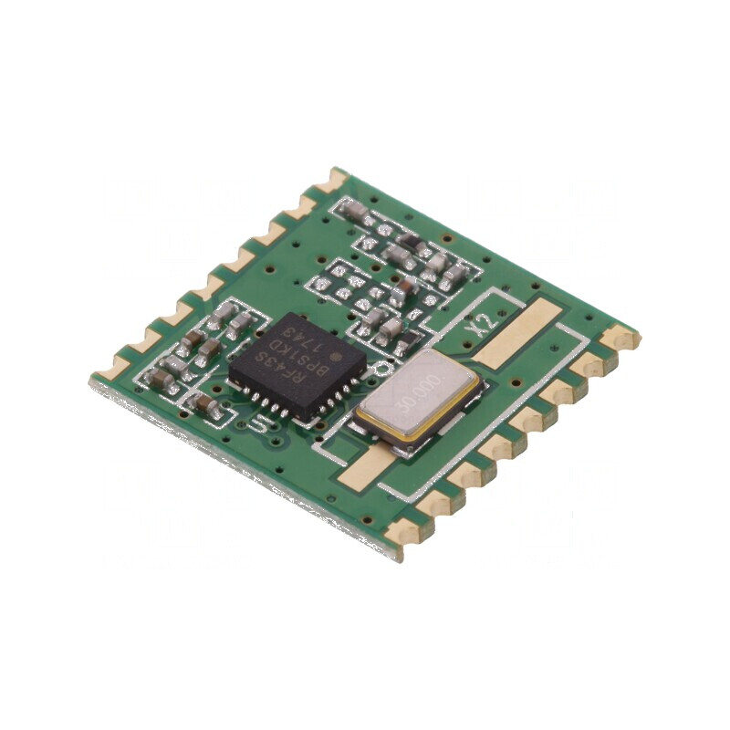 Modul RF emiţător FM 868MHz SPI 1,8÷3,6VDC SMD | Electronic-mag.ro | Componente Electronice Modul RF emiţător FM 868MHz SPI 1,8÷3,6VDC SMD | Electronic-mag.ro | Componente Electronice
