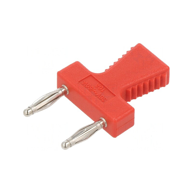 Conector banană 2mm roșie stacabil 10A 60VDC | Electronic-mag.ro | Componente Electronice Conector banană 2mm roșie stacabil 10A 60VDC | Electronic-mag.ro | Componente Electronice