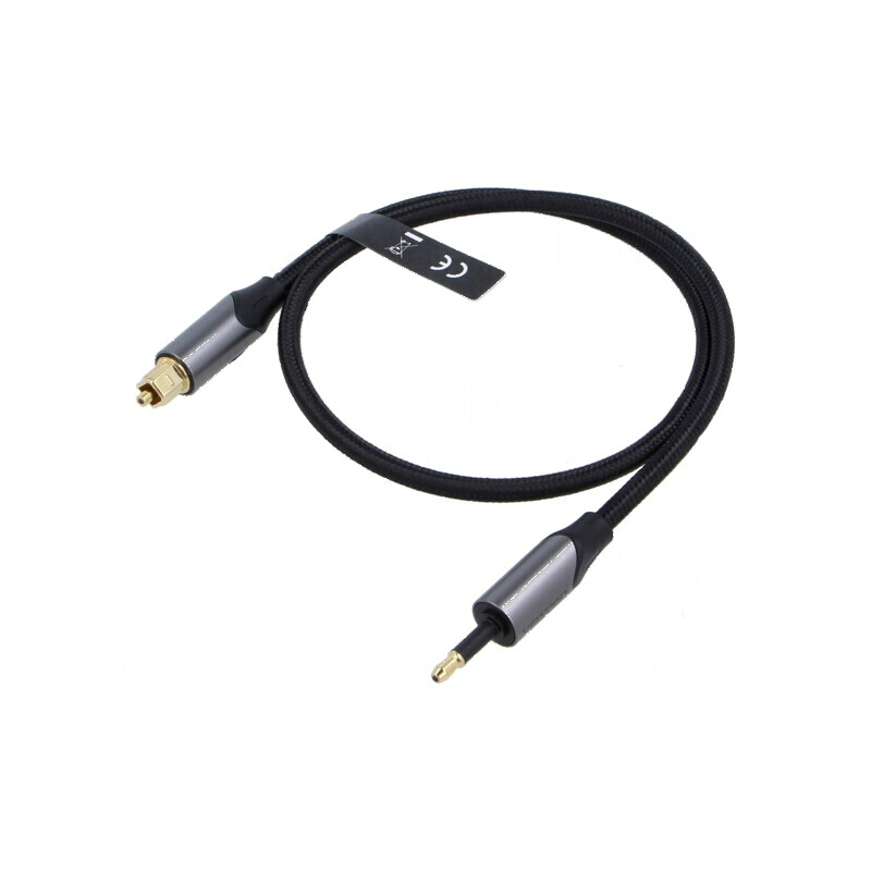 Cablu Toslink 3,5mm Mini Mufă 0,5m Negru PVC | Electronic-mag.ro | Componente Electronice Cablu Toslink 3,5mm Mini Mufă 0,5m Negru PVC | Electronic-mag.ro | Componente Electronice